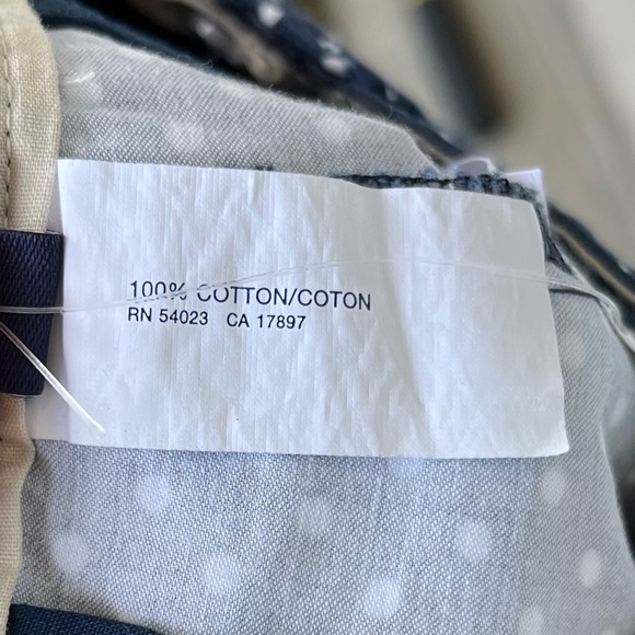 •Gap Kids• NWT Navy Blue Polka Dot Bermuda Shorts - Size 7 - Picture 7 of 9